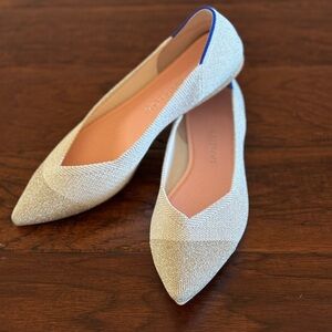 Rothy’s The Point in Diamond Metallic